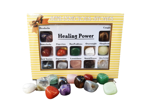 Healing Power Set of 12 Crystal Pack