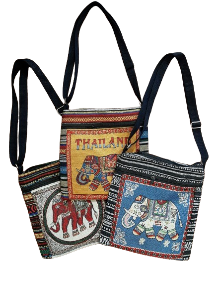 Thai Print Shoulder Bag