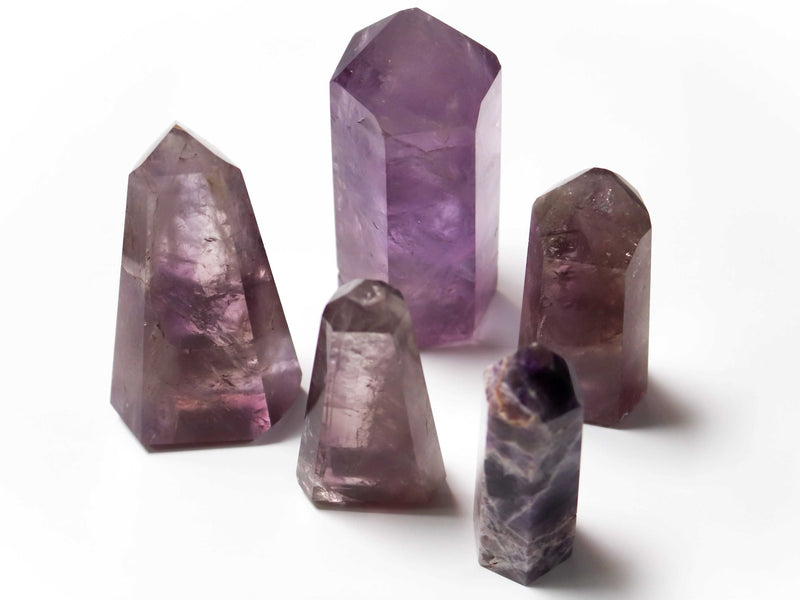 Amethyst Generator Single Point Cut and Polished From Brazil