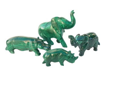 Malachite Animals - Available in Store and is Subject to Availability