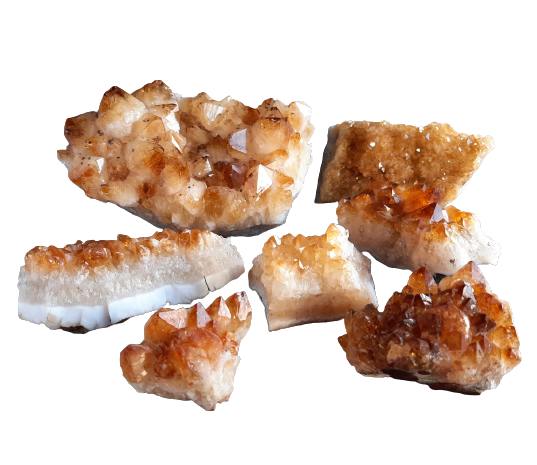 Citrine Crystal Cluster Druze Plate Naturally Grown From Brazil 1.2kg-1.5kg