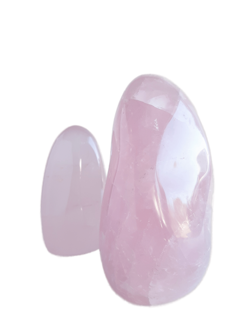 Rose Quartz Polished Shape