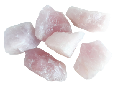 Rose Quartz Crystal Rough Chunk Natural Mineral
