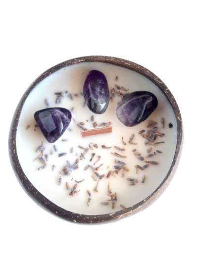 Coco Bowl Candle - Amethyst