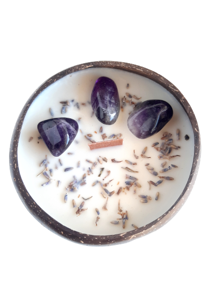 Coco Bowl Candle - Amethyst