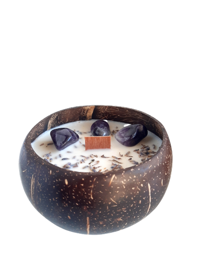 Coco Bowl Candle - Amethyst