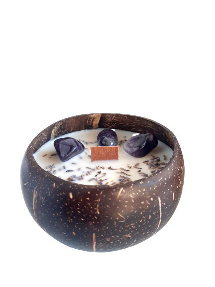 Coco Bowl Candle - Amethyst