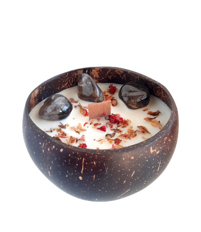 Coco Bowl Candle - Smokey Quartz