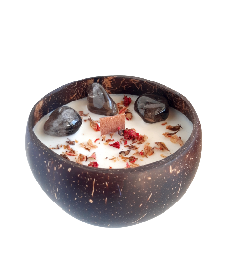 Coco Bowl Candle - Smokey Quartz