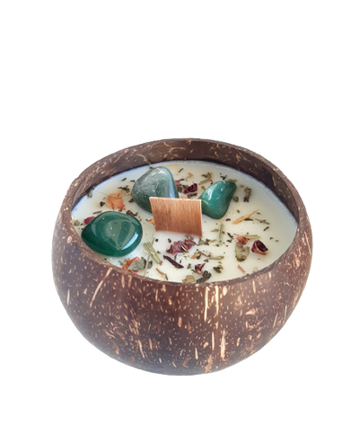 Coco Bowl Candle - Green Quartz