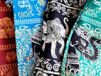 Thai Print Shoulder Bag