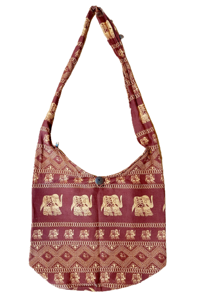 Thai Print Shoulder Bag