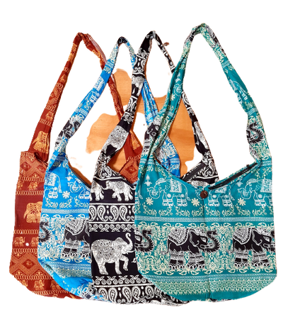 Thai Print Shoulder Bag