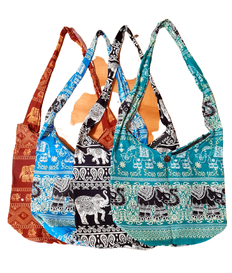 Thai Print Shoulder Bag