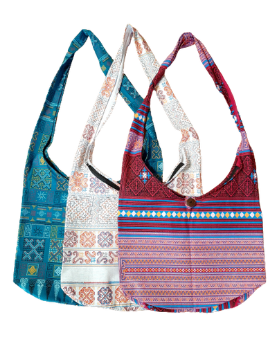 Thai Print Shoulder Bag