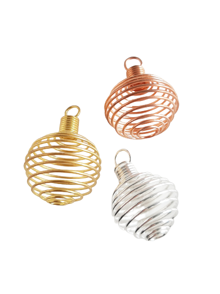 Spiral Pendant Cage