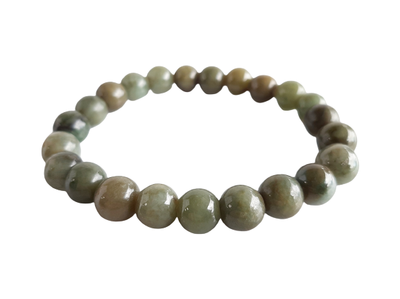 Crystal Round Bead Bracelet - 8mm