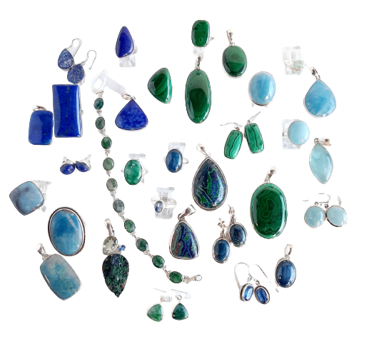 Sterling Silver Gemstone Jewellery Collections