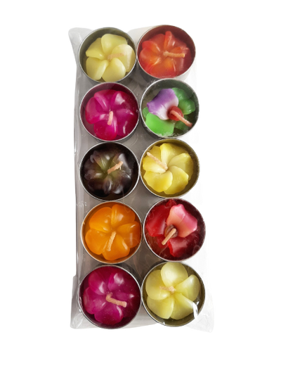 Flower Tea Light Candle for Candelabra