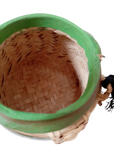 Traditional Thai Rice Basket - 20cm