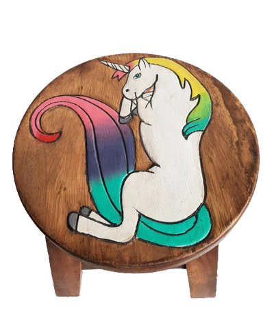 Wooden Kids Stool