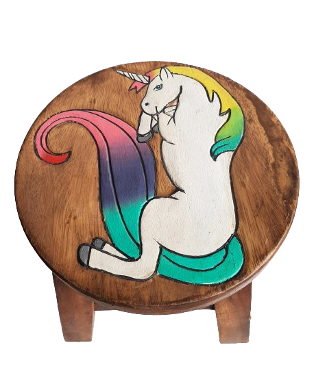 Wooden Kids Stool