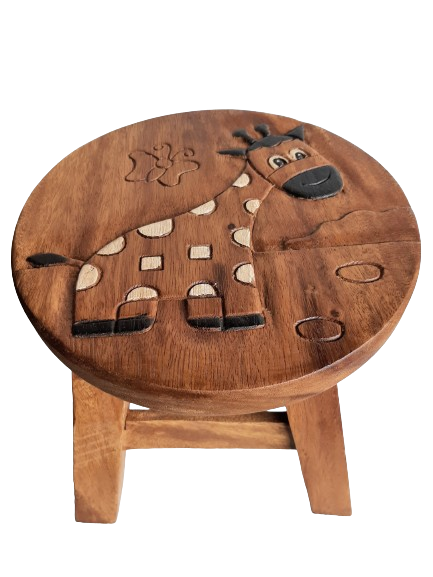 Wooden Kids Stool