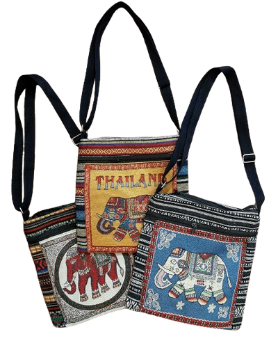 Thai Print Shoulder Bag