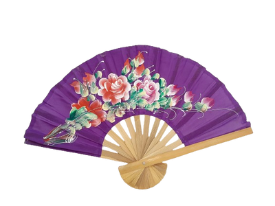 Hand Made Fan 30cm - made in Thailand