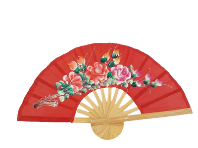 Hand Made Fan 30cm - made in Thailand