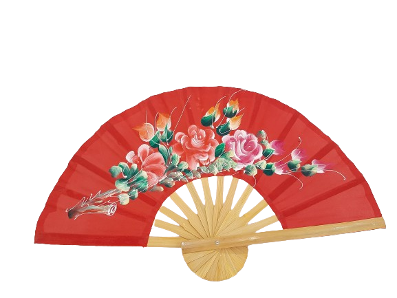 Hand Made Fan 30cm - made in Thailand