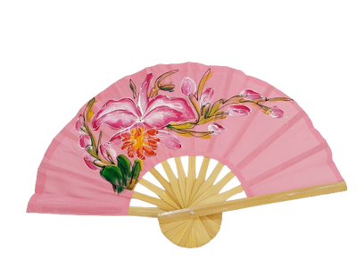 Hand Made Fan 30cm - made in Thailand
