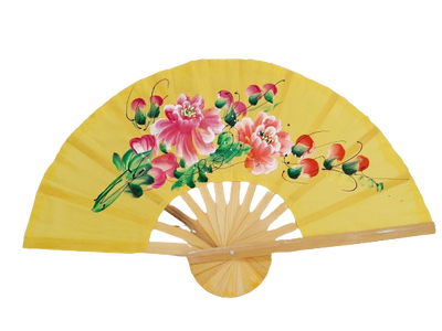 Hand Made Fan 30cm - made in Thailand