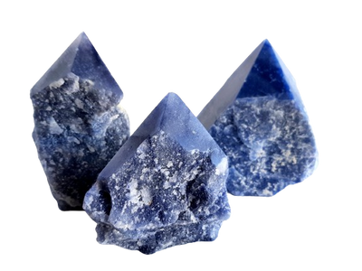 Blue Quartz Top Polished Point