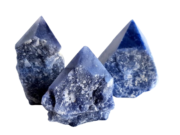 Blue Quartz Top Polished Point