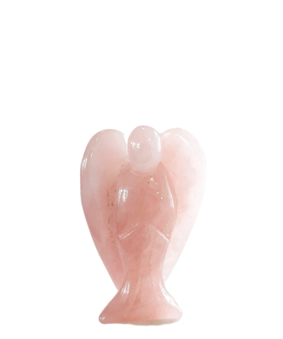 Rose Quartz 5cm Crystal Angel