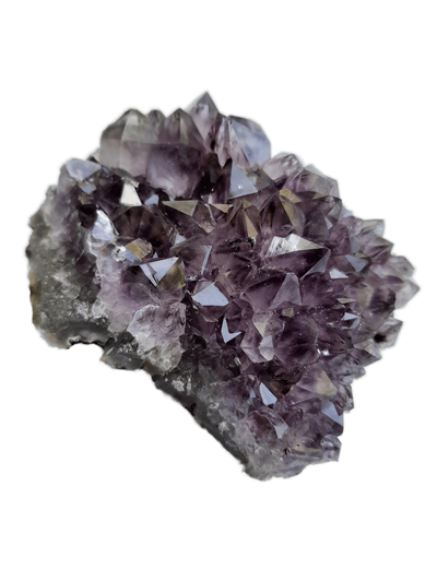 Amethyst Crystal Cluster Druze Plate Naturally Grown From Brazil 240-300g