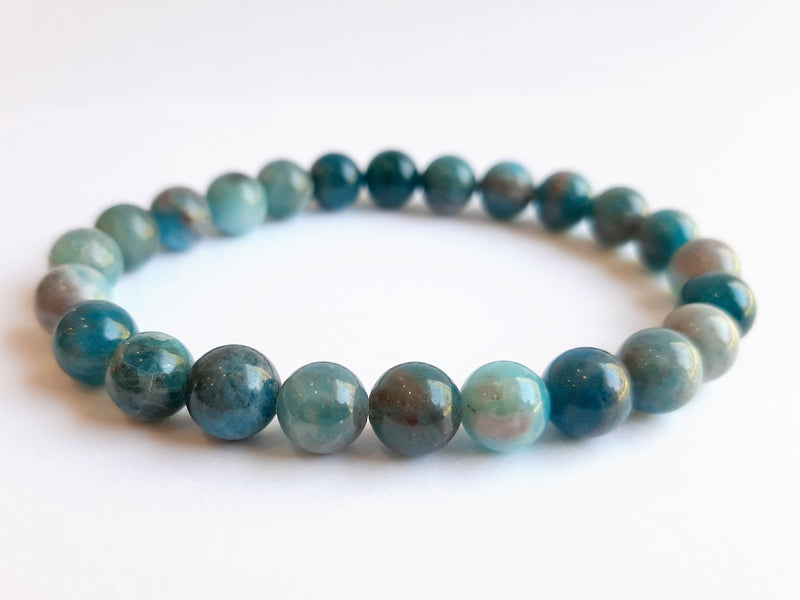 Crystal Round Bead Bracelet - 8mm