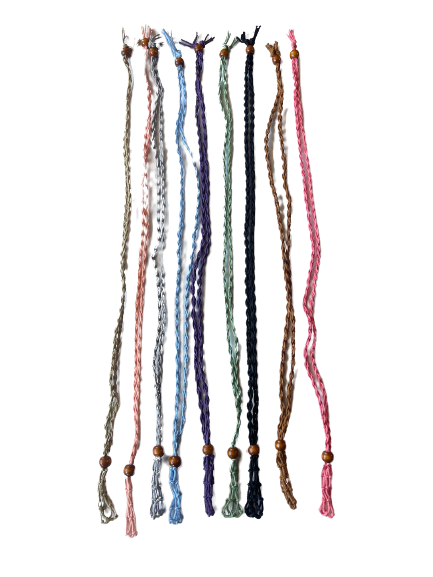 Macrame Hemp Waxed Necklace