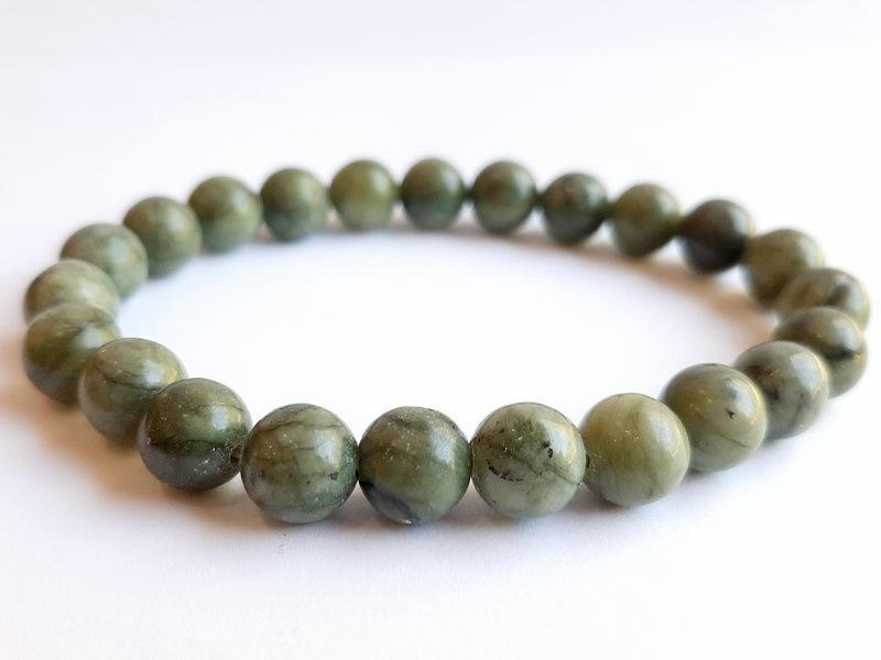 Crystal Round Bead Bracelet - 8mm