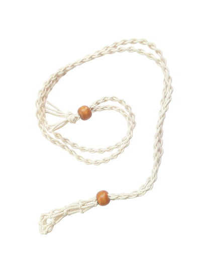 Macrame Hemp Waxed Necklace