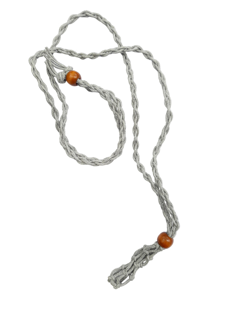 Macrame Hemp Waxed Necklace