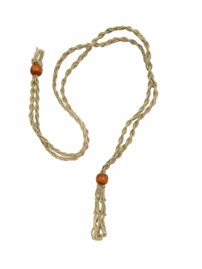 Macrame Hemp Waxed Necklace
