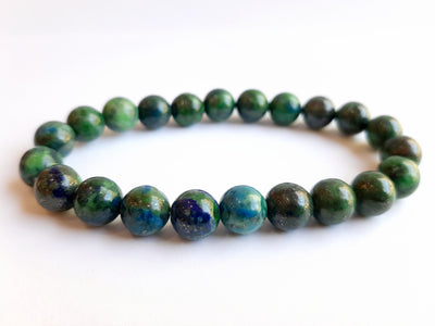 Crystal Round Bead Bracelet - 8mm