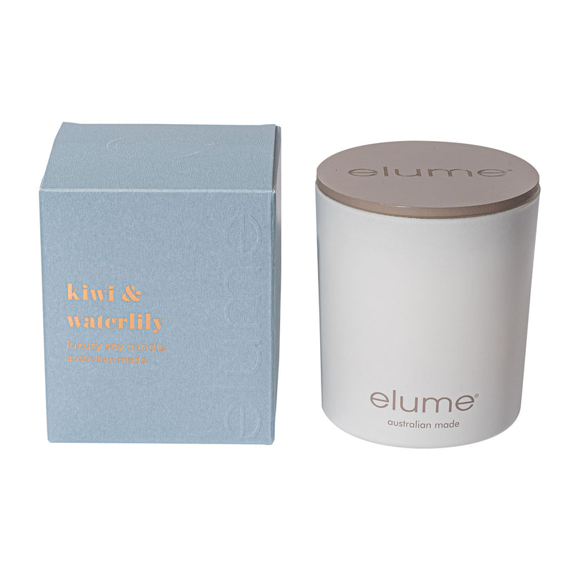 Elume Soy Candle - Kiwi & Waterlily