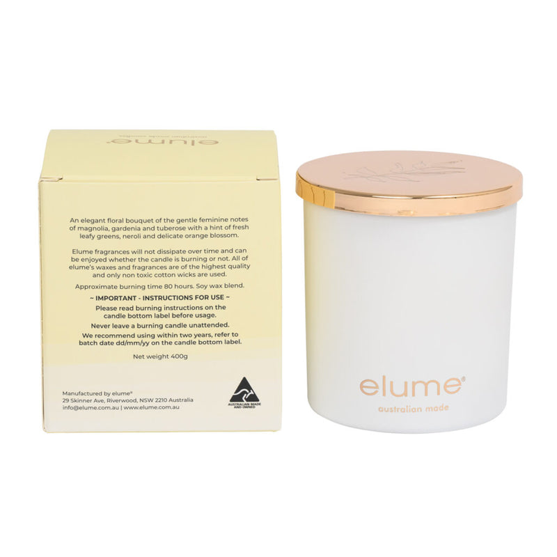 Elume Soy Candle - Island Gardenia & Neroli