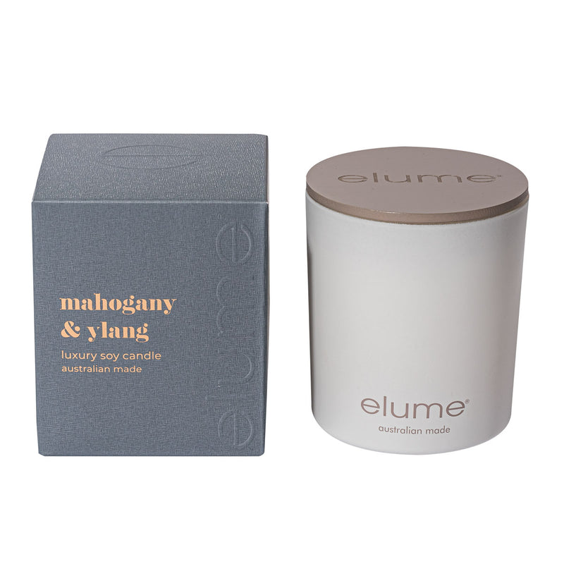 Elume Soy Candle - Mahogany & Ylang