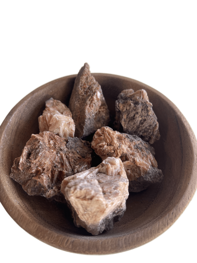 Stilbite Rough Chunk Natural Mineral - 4 to 10cm