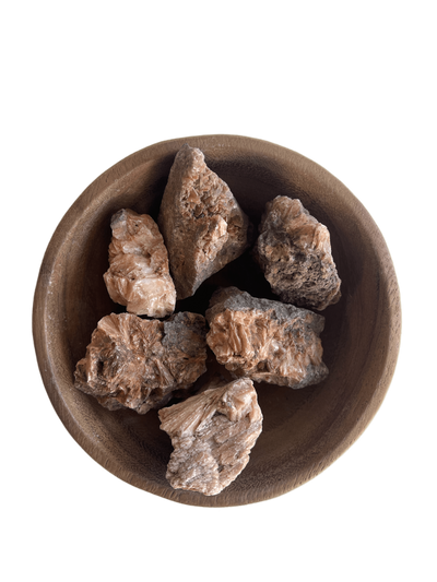 Stilbite Rough Chunk Natural Mineral - 4 to 10cm