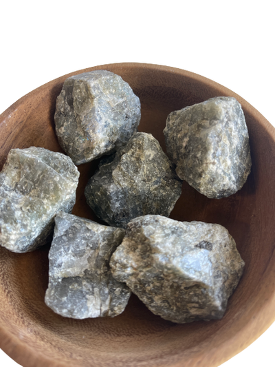 Labradorite Crystal Rough Chunk Natural Mineral - 4 to 8cm